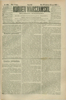 Kurjer Warszawski. R.63, nr 167b (5 lipca 1883) - wydanie wieczorne