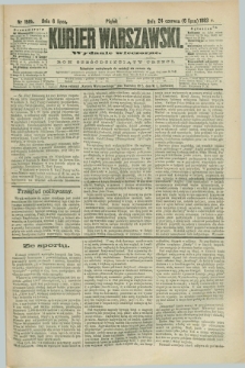 Kurjer Warszawski. R.63, nr 168b (6 lipca 1883) - wydanie wieczorne
