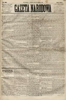 Gazeta Narodowa. 1890, nr 201