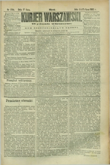 Kurjer Warszawski. R.63, nr 179b (17 lipca 1883) - wydanie wieczorne