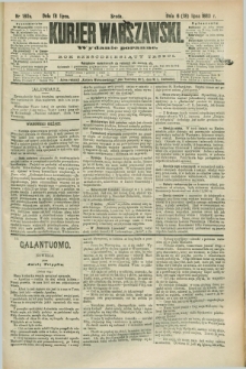 Kurjer Warszawski. R.63, nr 180a (18 lipca 1883) - wydanie poranne