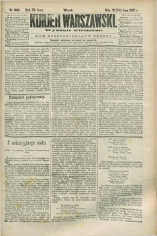 Kurjer Warszawski. R.63, nr 186b (24 lipca 1883) - wydanie wieczorne