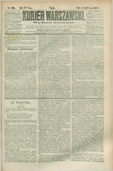 Kurjer Warszawski. R.63, nr 189b (27 lipca 1883) - wydanie wieczorne