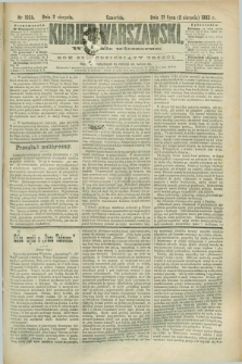 Kurjer Warszawski. R.63, nr 195b (2 sierpnia 1883) - wydanie wieczorne
