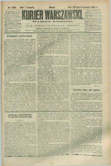 Kurjer Warszawski. R.63, nr 200b (7 sierpnia 1883) - wydanie wieczorne