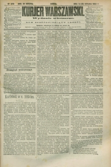 Kurjer Warszawski. R.63, nr 211b (18 sierpnia 1883) - wydanie wieczorne