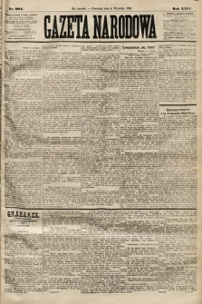 Gazeta Narodowa. 1890, nr 204