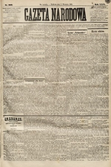 Gazeta Narodowa. 1890, nr 207