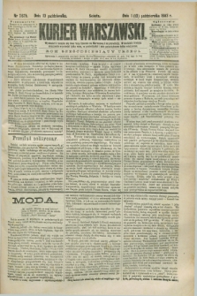 Kurjer Warszawski. R.63, nr 267b (13 października 1883)