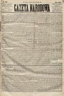 Gazeta Narodowa. 1890, nr 212