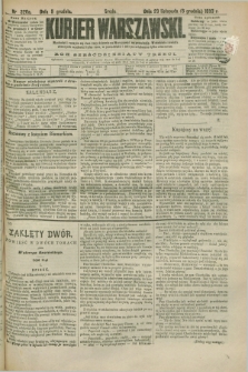 Kurjer Warszawski. R.63, nr 320a (5 grudnia 1883) - wydanie poranne
