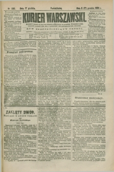 Kurjer Warszawski. R.63, nr 332a (17 grudnia 1883) - wydanie poranne