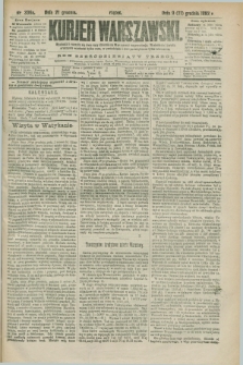 Kurjer Warszawski. R.63, nr 336a (21 grudnia 1883) - wydanie poranne