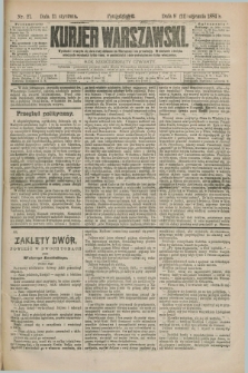 Kurjer Warszawski. R.64, nr 21 (21 stycznia 1884)