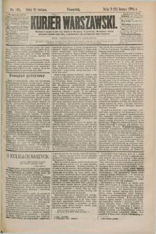Kurjer Warszawski. R.64, nr 52b (21 lutego 1884)