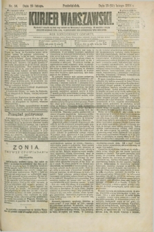 Kurjer Warszawski. R.64, nr 56 (25 lutego 1884)