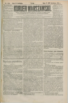 Kurjer Warszawski. R.64, nr 112b (23 kwietnia 1884)