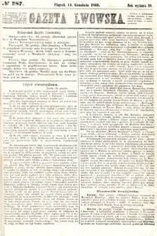 Gazeta Lwowska. 1866, nr 287