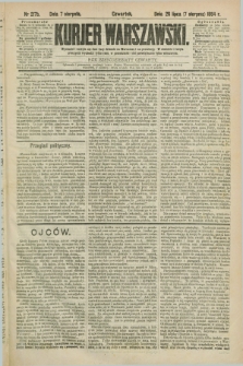 Kurjer Warszawski. R.64, nr 217b (7 sierpnia 1884)