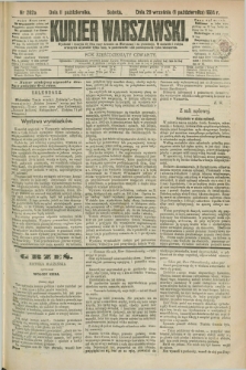 Kurjer Warszawski. R.64, nr 282a (11 października 1884)