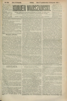 Kurjer Warszawski. R.64, nr 310b (8 listopada 1884)