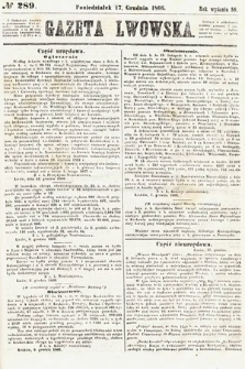 Gazeta Lwowska. 1866, nr 289