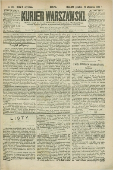 Kurjer Warszawski. R.65, nr 10b (10 stycznia 1885)