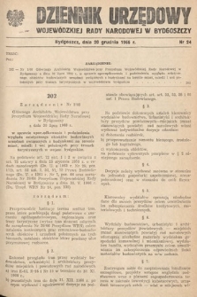Dziennik Urzędowy Wojewódzkiej Rady Narodowej w Bydgoszczy. 1966, nr 24