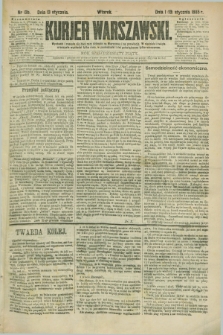 Kurjer Warszawski. R.65, nr 13b (13 stycznia 1885)