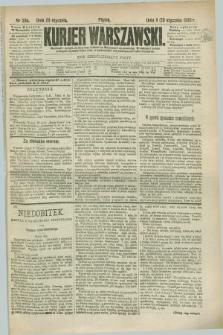 Kurjer Warszawski. R.65, nr 23a (23 stycznia 1885)