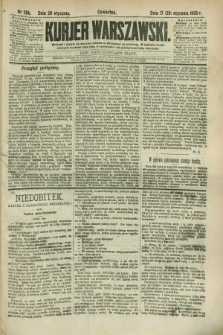 Kurjer Warszawski. R.65, nr 29b (29 stycznia 1885)