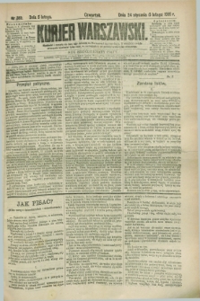 Kurjer Warszawski. R.65, nr 36b (5 lutego 1885)