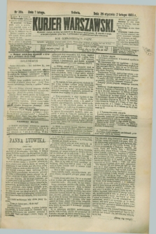 Kurjer Warszawski. R.65, nr 38a (7 lutego 1885)