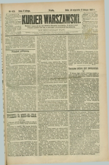 Kurjer Warszawski. R.65, nr 42b (11 lutego 1885)