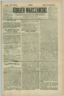 Kurjer Warszawski. R.65, nr 48b (17 lutego 1885)