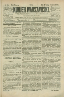 Kurjer Warszawski. R.65, nr 63a (4 marca 1885)