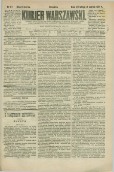 Kurjer Warszawski. R.65, nr 67 (8 marca 1885)