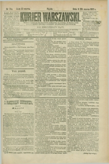 Kurjer Warszawski. R.65, nr 79a (20 marca 1885)