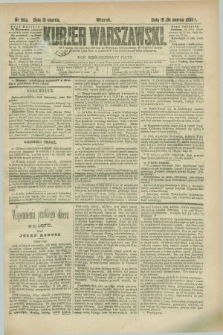 Kurjer Warszawski. R.65, nr 90a (31 marca 1885)