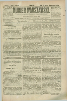 Kurjer Warszawski. R.65, nr 97a (9 kwietnia 1885)