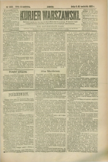 Kurjer Warszawski. R.65, nr 106b (18 kwietnia 1885)