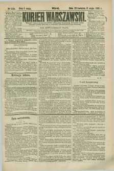 Kurjer Warszawski. R.65, nr 123a (5 maja 1885)