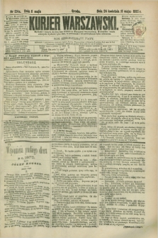 Kurjer Warszawski. R.65, nr 124a (6 maja 1885)