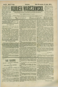 Kurjer Warszawski. R.65, nr 128 (10 maja 1885)