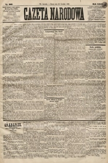 Gazeta Narodowa. 1890, nr 287