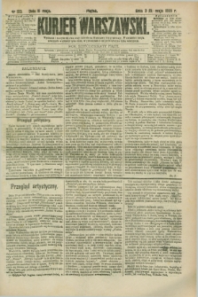 Kurjer Warszawski. R.65, nr 133 (15 maja 1885)