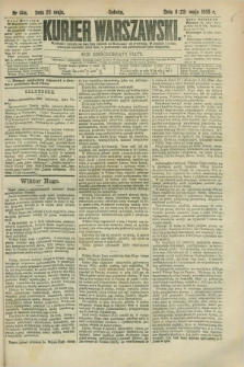 Kurjer Warszawski. R.65, nr 141a (23 maja 1885)