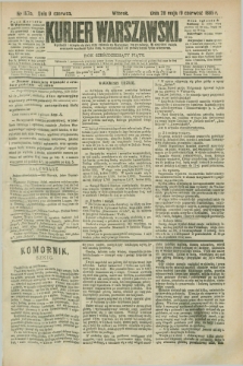 Kurjer Warszawski. R.65, nr 157a (9 czerwca 1885) + dod.