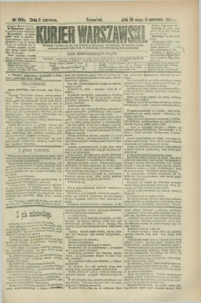 Kurjer Warszawski. R.65, nr 159a (11 czerwca 1885)