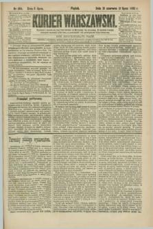 Kurjer Warszawski. R.65, nr 181b (3 lipca 1885)